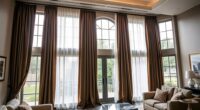 top heavy duty curtain rods