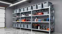 top heavy duty garage shelves
