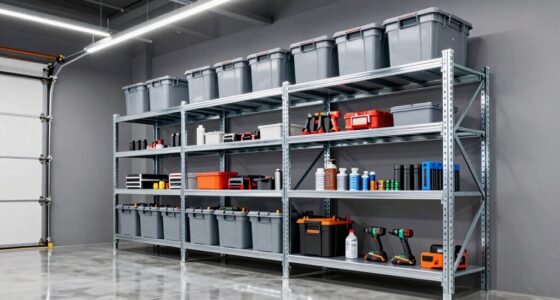 top heavy duty garage shelves