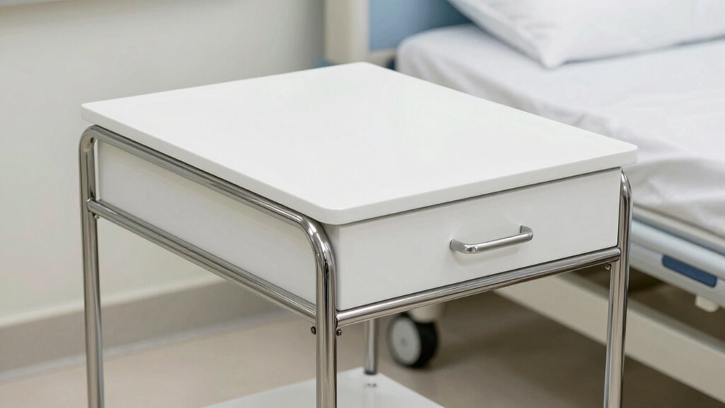 top hospital style bedside tables