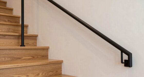 top indoor stair railing options