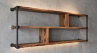 top industrial pipe bookshelves