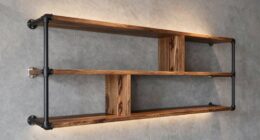 top industrial pipe bookshelves