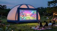 top inflatable outdoor projection screens