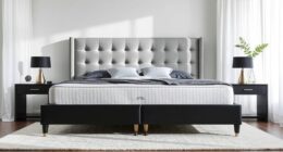 top king bed mattress foundations