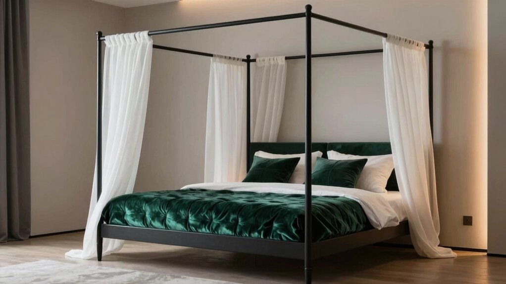 top king size canopy beds