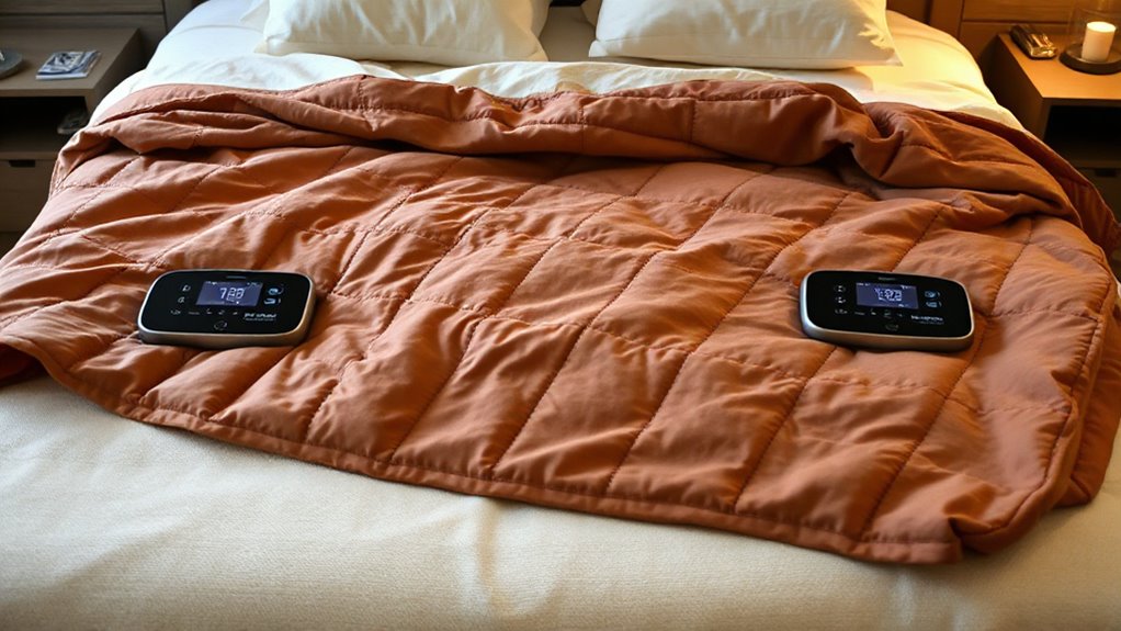 top king size heated blanket