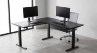 top l shaped standing desks