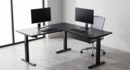 top l shaped standing desks