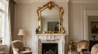 top large arched mirror mantels