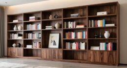 top large bookcase wall units
