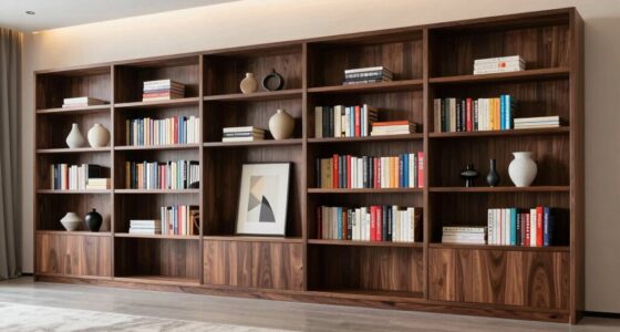 top large bookcase wall units