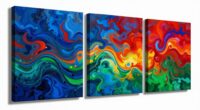 top large canvas triptychs