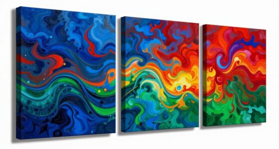 top large canvas triptychs
