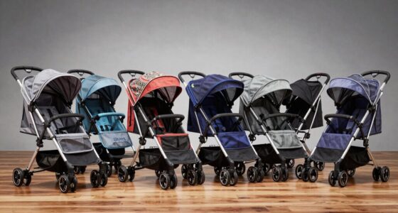 top large foldable dog strollers