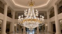 top large two tier chandeliers