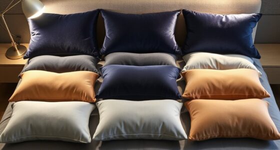 top memory foam bedside pillows