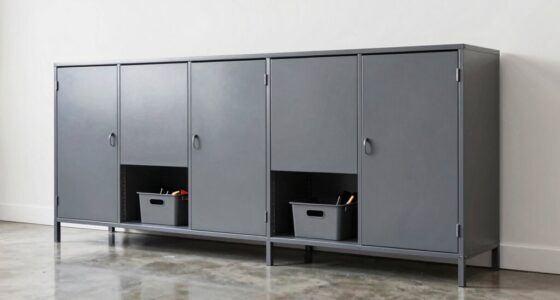 top metal garage storage sets