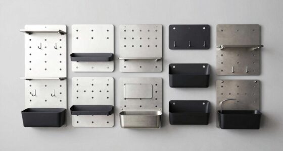 top metal pegboard organizer systems