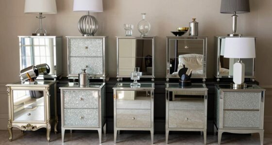 top mirrored nightstands selection