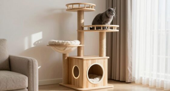 top modern cat tree towers