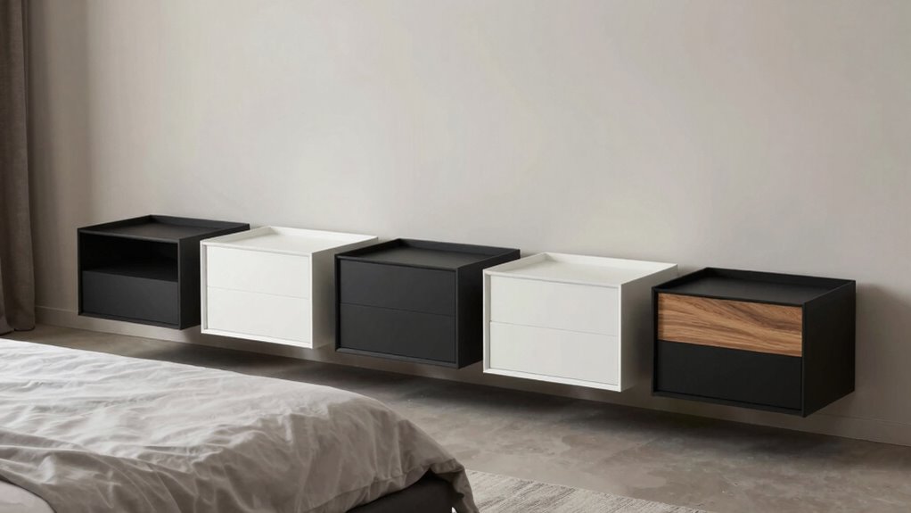 top modern floating nightstands