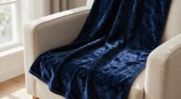 top navy blue cozy blankets