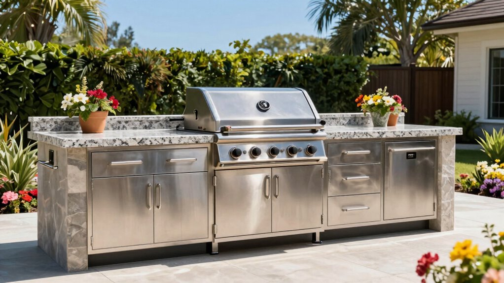 top outdoor kitchen island options
