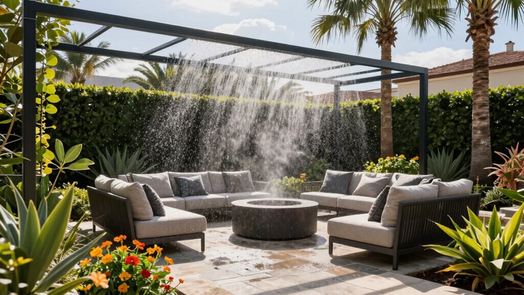 top outdoor misting systems