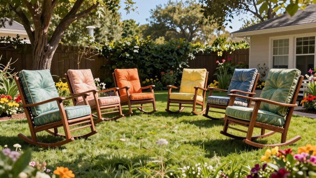 top outdoor rocking chair sets