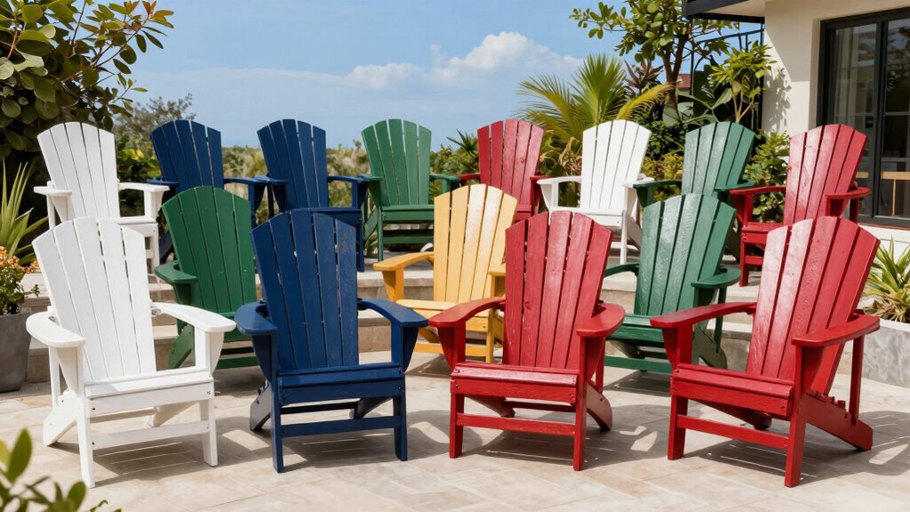top polywood adirondack sets