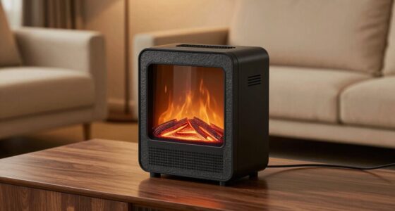 top portable electric fireplaces