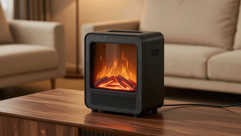 top portable electric fireplaces