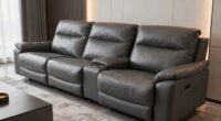 top power reclining sectionals