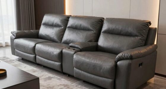 top power reclining sectionals