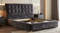 top queen upholstered storage beds