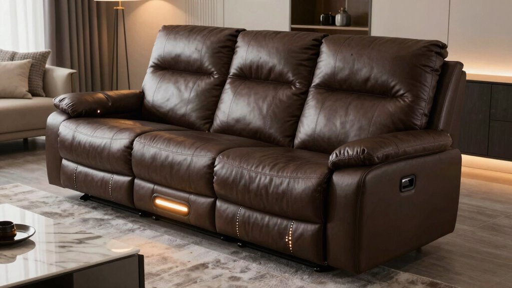 top recliners with heat