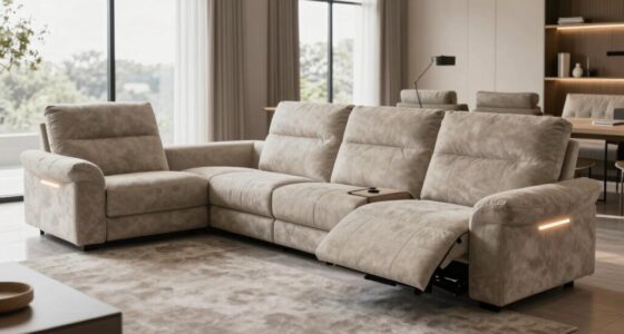 top reclining sectional sofas