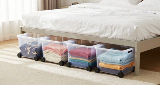 top rolling underbed storage