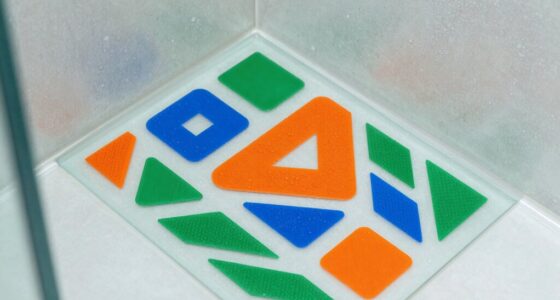 top shower safety stickers