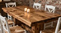 top solid wood farmhouse tables