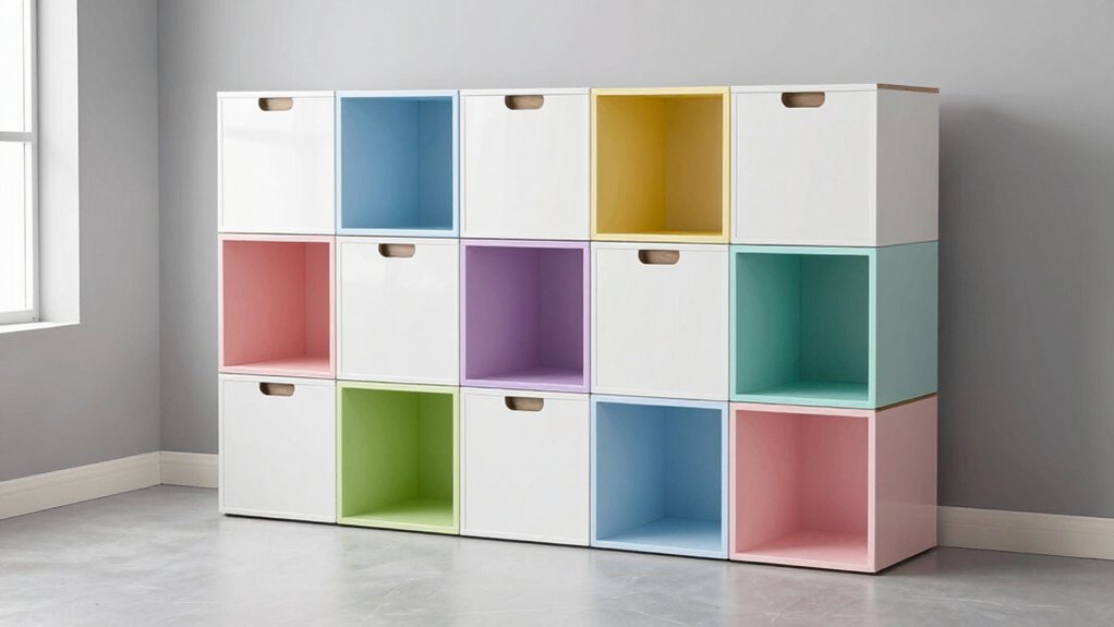 top stackable storage cubes