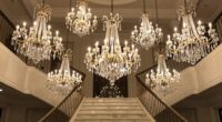 top stairway chandelier designs
