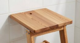 top teak shower seats