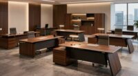 top u shaped executive desks