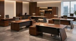 top u shaped executive desks