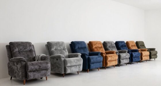 top wall hugging recliner list