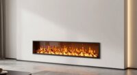 top wall mounted fireplace heaters