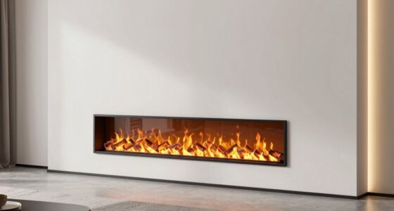 top wall mounted fireplace heaters