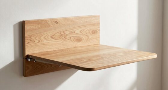 top wall mounted foldable tables